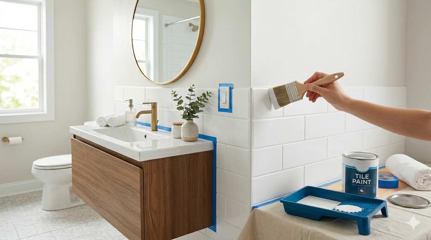 Can You Paint Bathroom Tiles? Does It Last or Peel Off